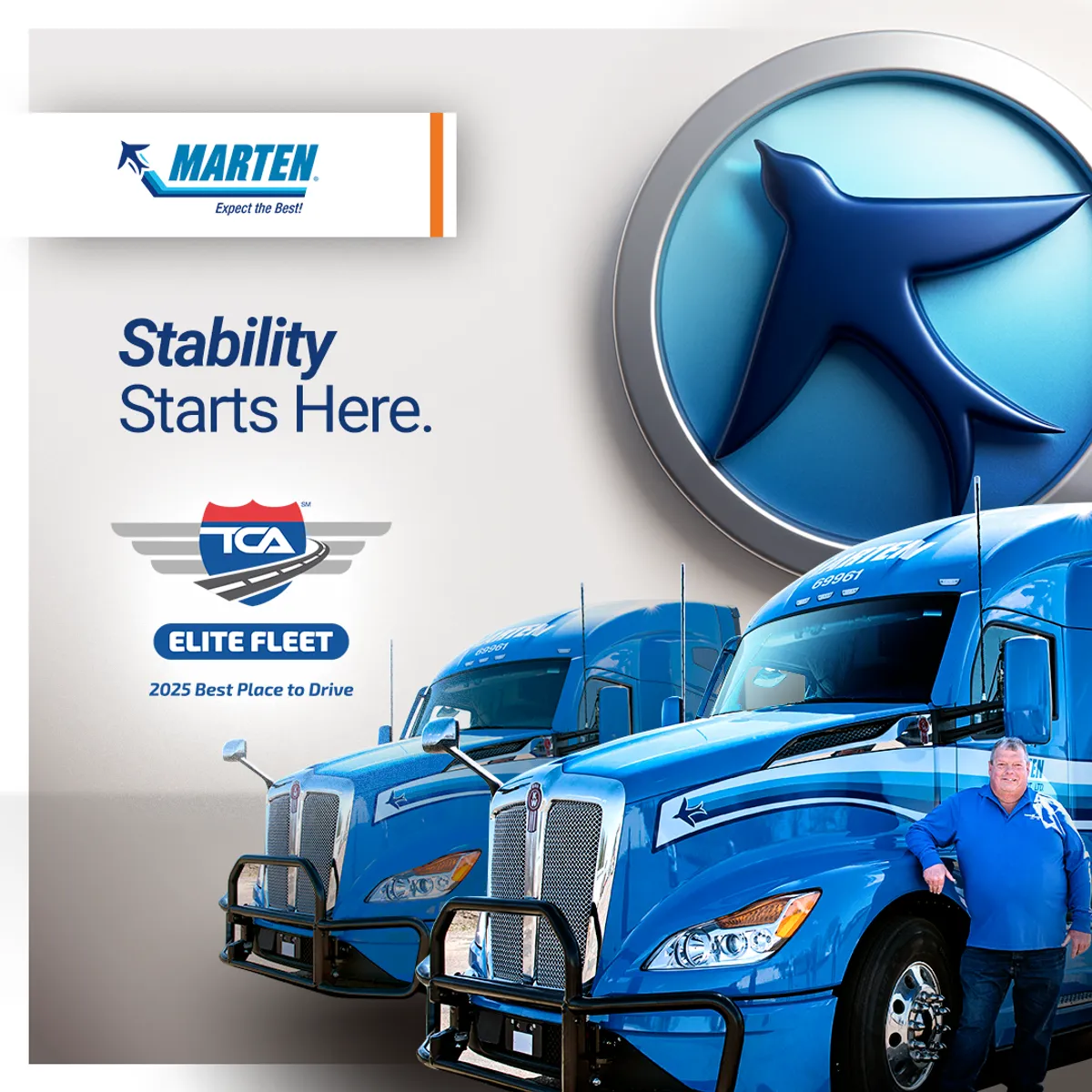 Marten campaign: Stability Starts Here