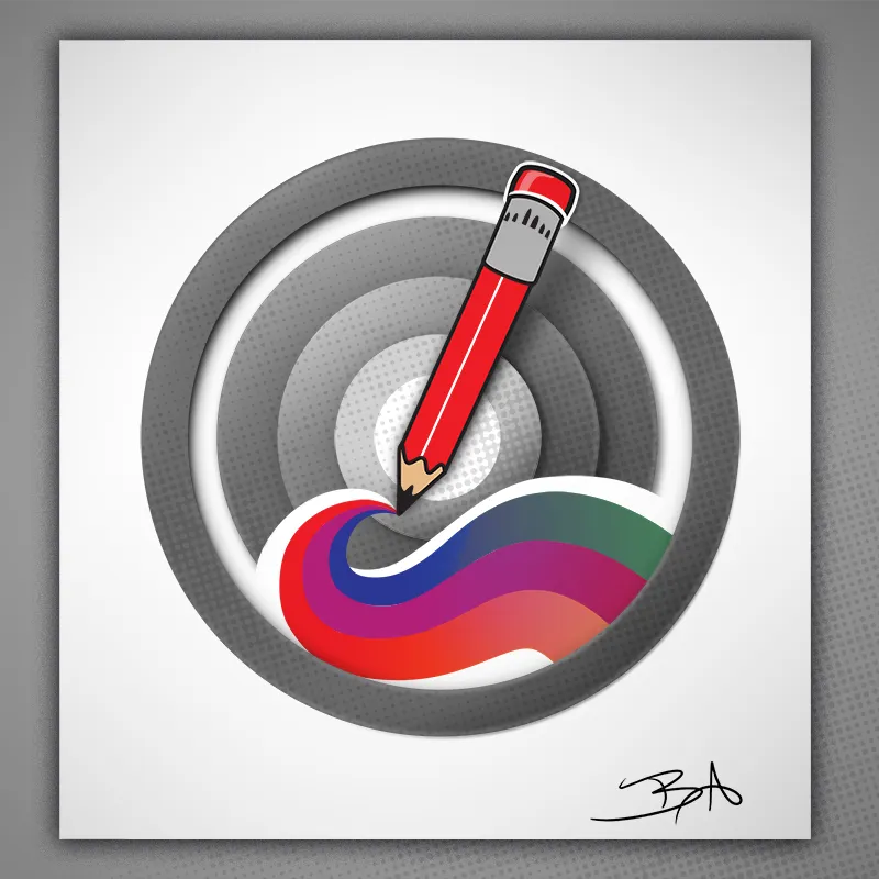 An experimental image from the lab.